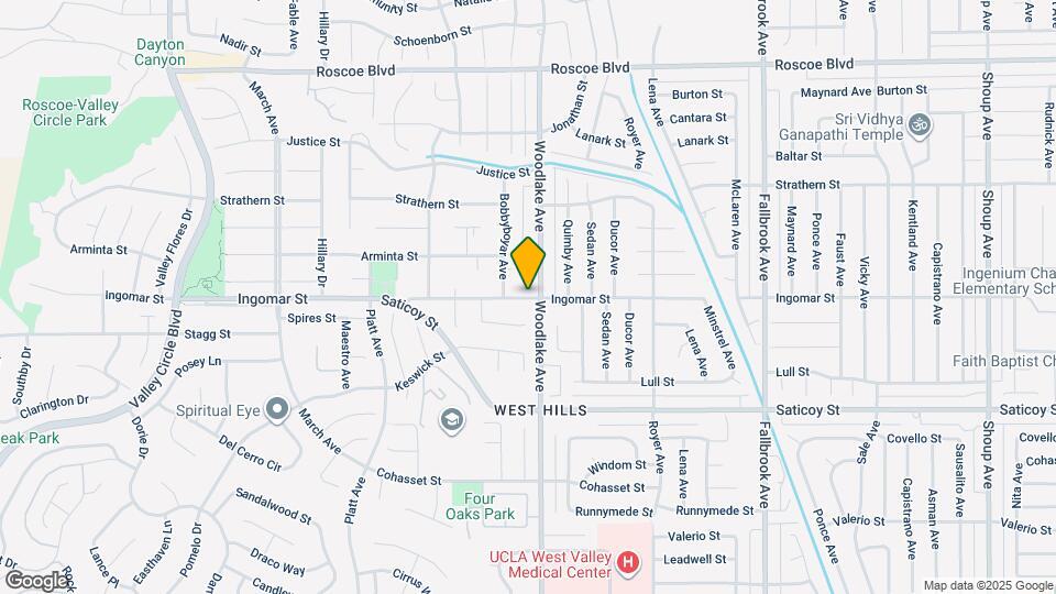 23203 Ingomar St Map and Location Details