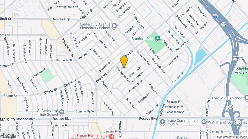 13574 Ottoman St Map and Location Details