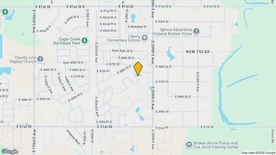 4407 N 35th St Map and Location Details