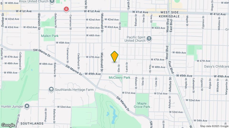 6389 Elm St Map and Location Details