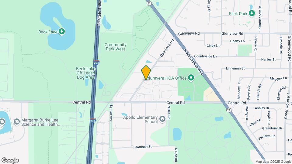 10337 Dearlove Rd Map and Location Details