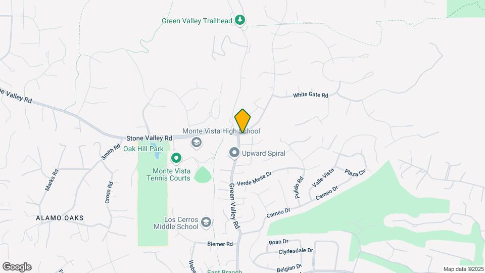 1768 Green Valley Rd Map and Location Details