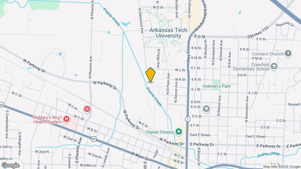 616 W J St Map and Location Details