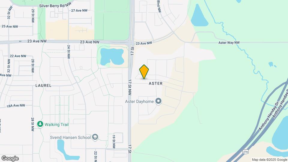 1240 Aster Blvd NW Map and Location Details