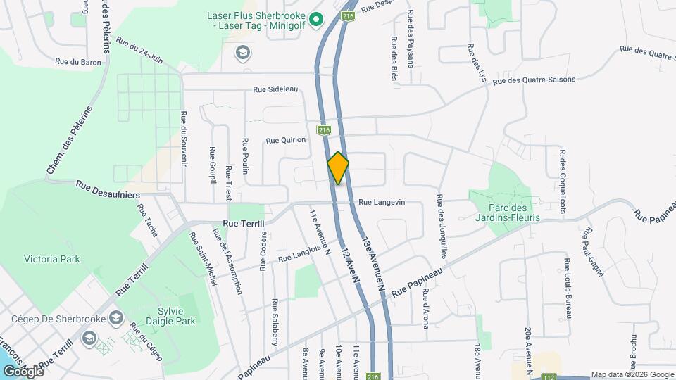 640 12E Av N Map and Location Details