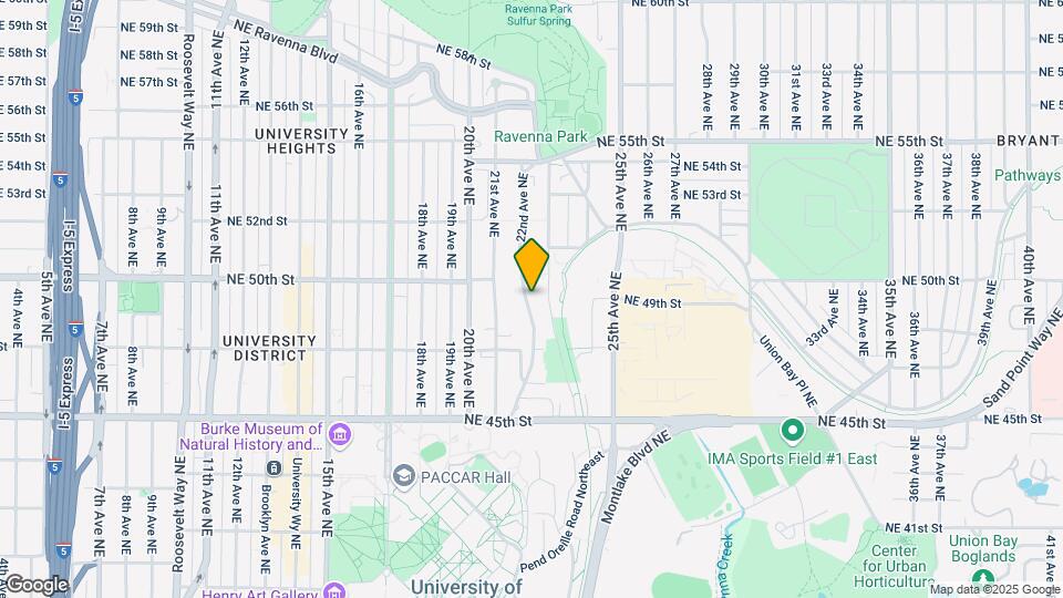 4742 22nd Ave NE Map and Location Details