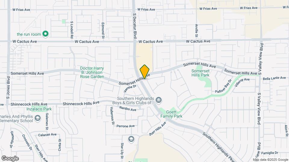 10725 Bernini Dr Map and Location Details