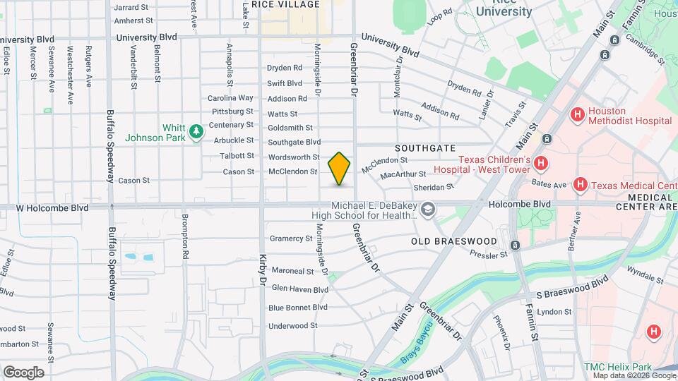 2321 Sheridan St Map and Location Details