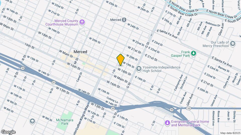 139 W 18th St Map and Location Details