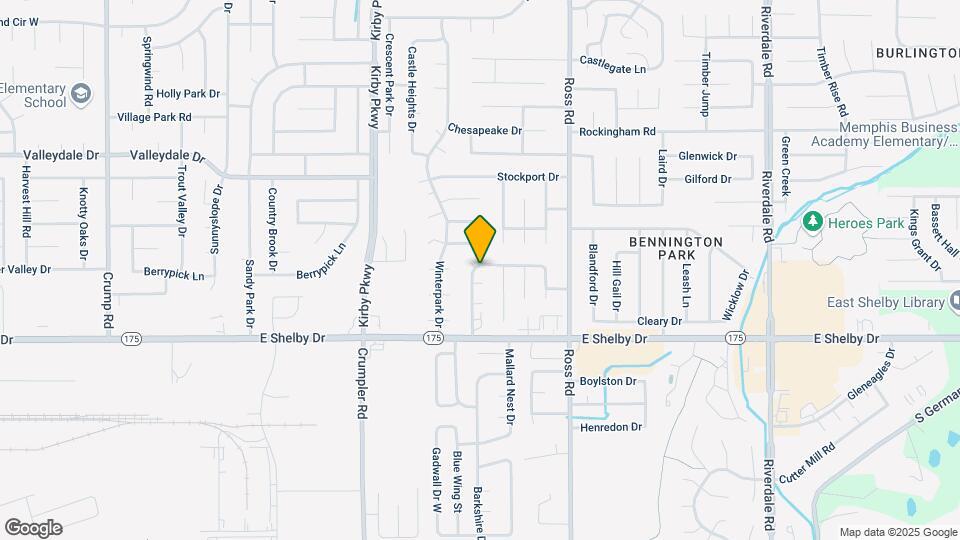 6583 Shaker Ln Map and Location Details