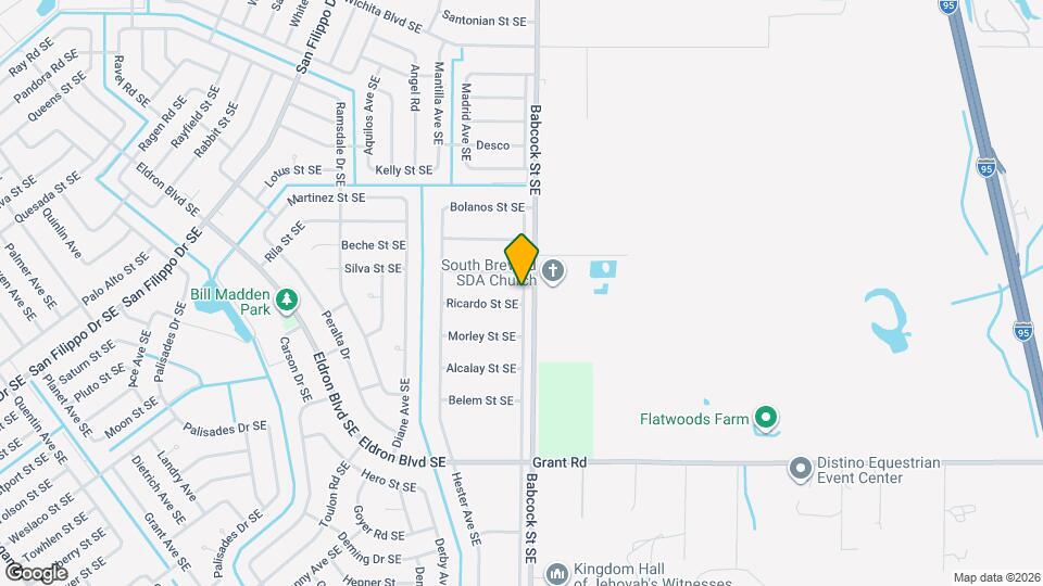 2592 Westside Ave Map and Location Details