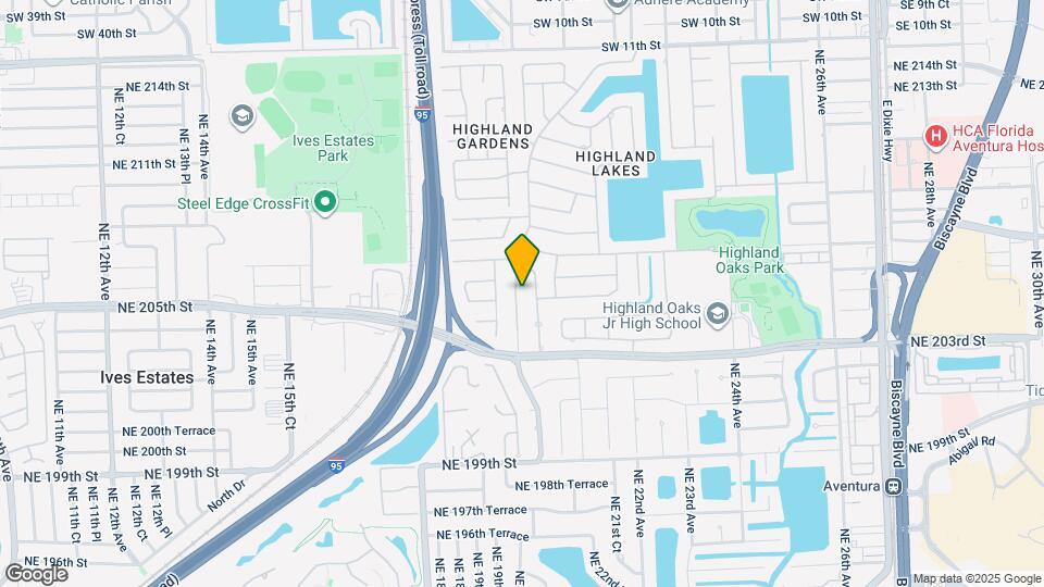 20525 Highland Lakes Blvd Map and Location Details