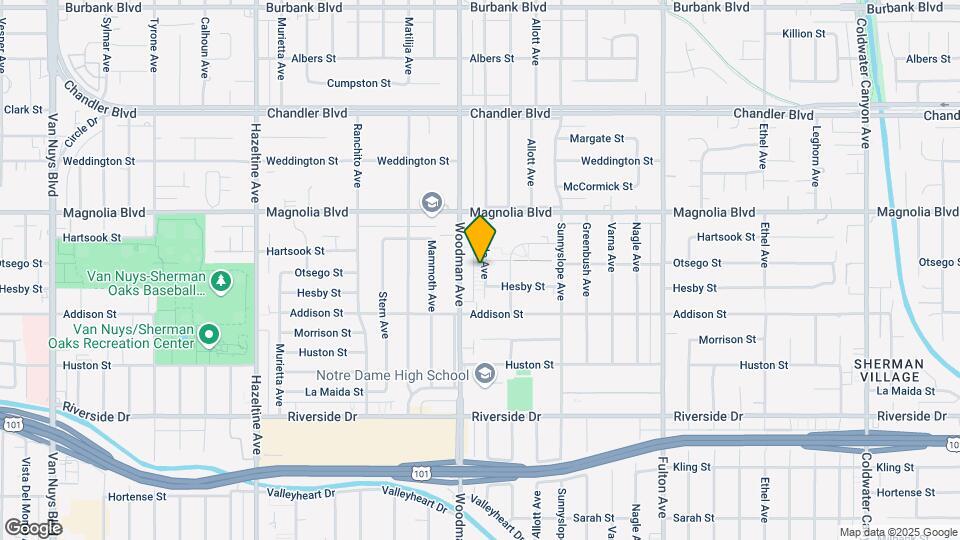 5055 Buffalo Ave Map and Location Details