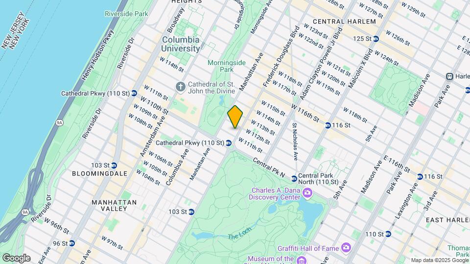 2053 Frederick Douglass Blvd-Unit -3-D Map and Location Details