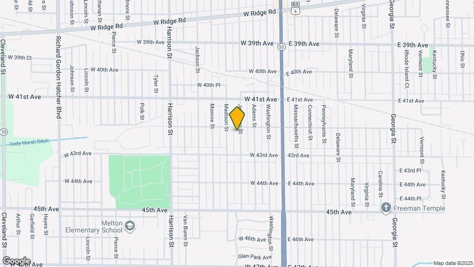 4216 Jefferson St Map and Location Details