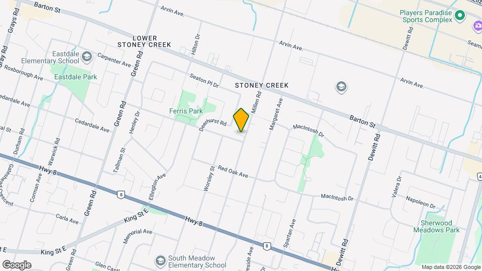 257 Millen Rd Map and Location Details