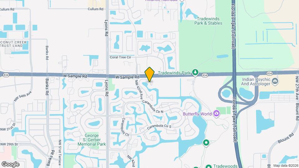 3815 NW 35th St Map and Location Details