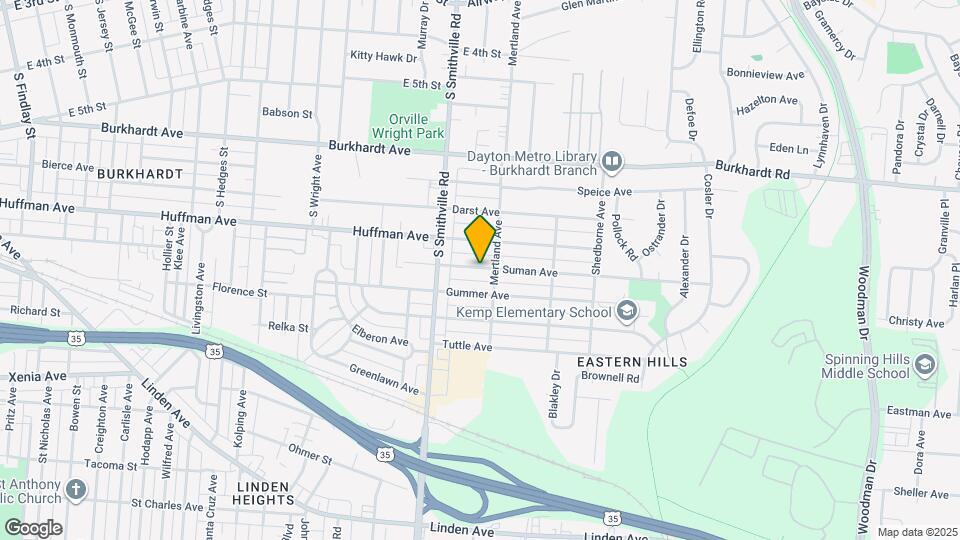 1654 Suman Ave Map and Location Details