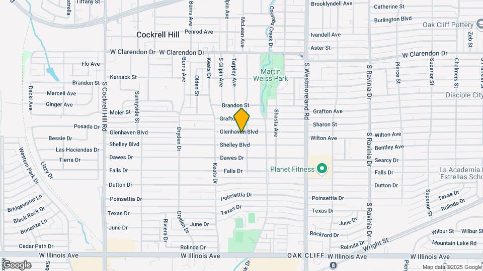 3610 Glenhaven Blvd Map and Location Details