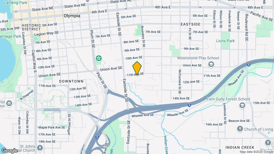 1207 11th Ave SE Map and Location Details