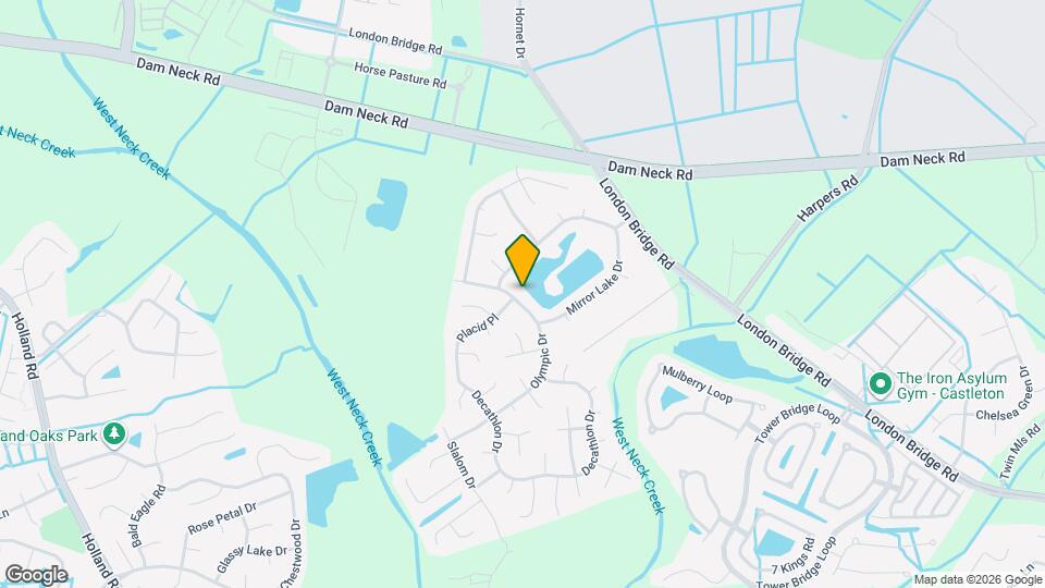 1804 Olympic Dr Map and Location Details