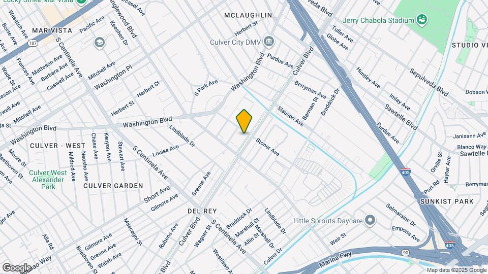 11913 Culver Blvd, Unit 3 Map and Location Details