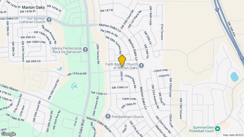 2637 SW 153rd Ln Map and Location Details