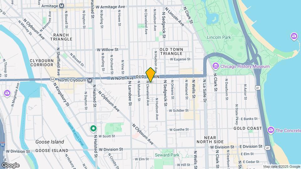 1533 N Cleveland Ave Map and Location Details