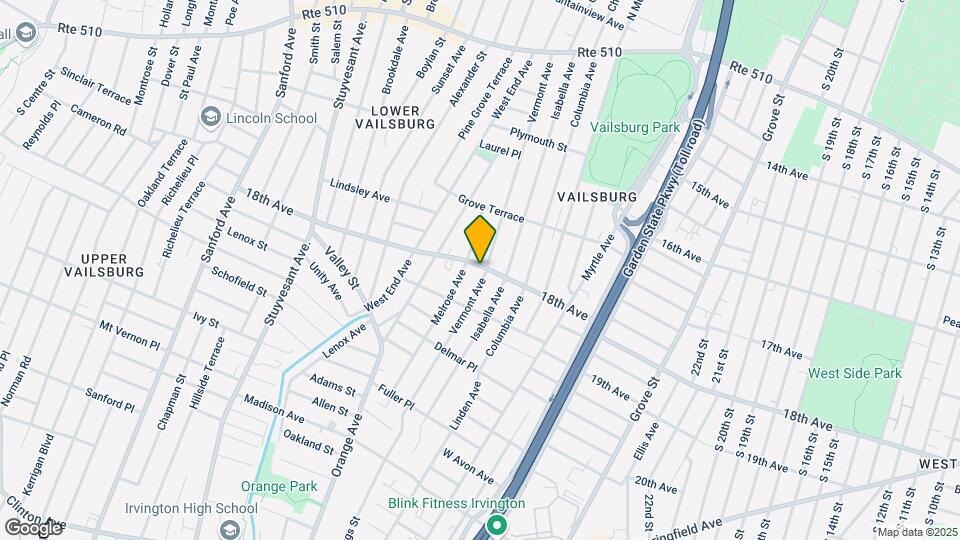 885 18th Ave Mapa y Detalles de la Ubicación
