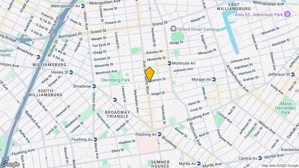 126 Graham Ave Mapa y Detalles de la Ubicación