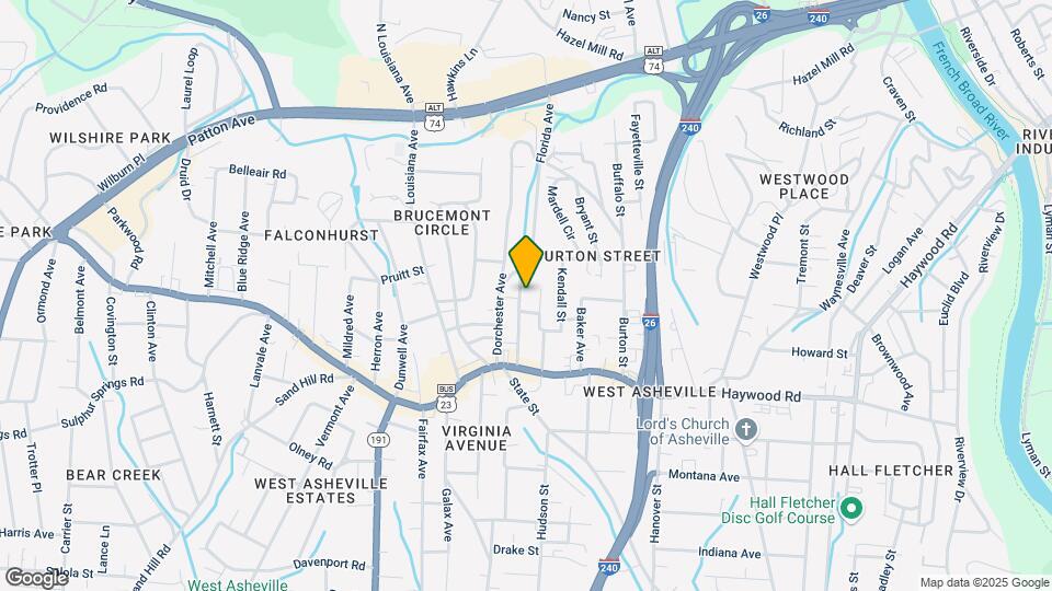 63 Balm Grove Ave Map and Location Details