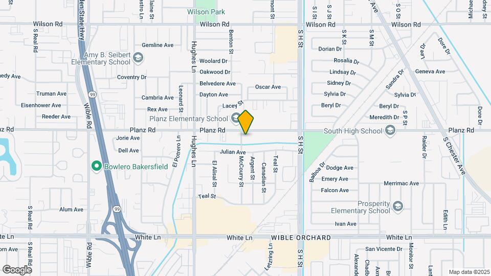 3330 McCourry St Map and Location Details