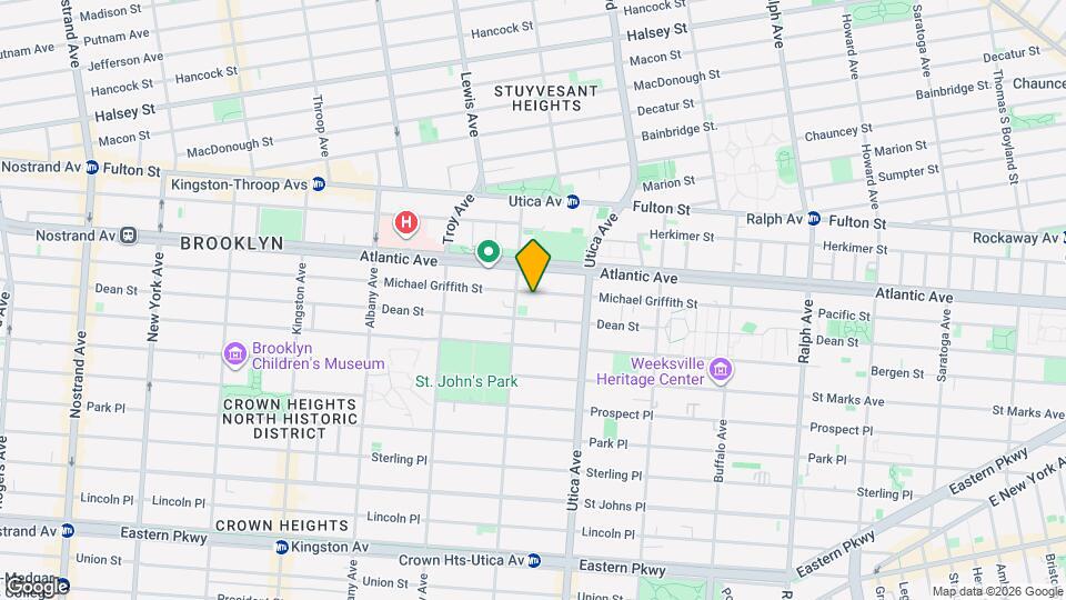 1696 Pacific St Mapa y Detalles de la Ubicación