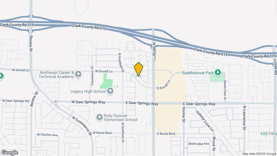 6945 Cuddy Falls Pl Map and Location Details