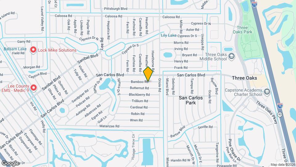 8434 Bamboo Rd Map and Location Details