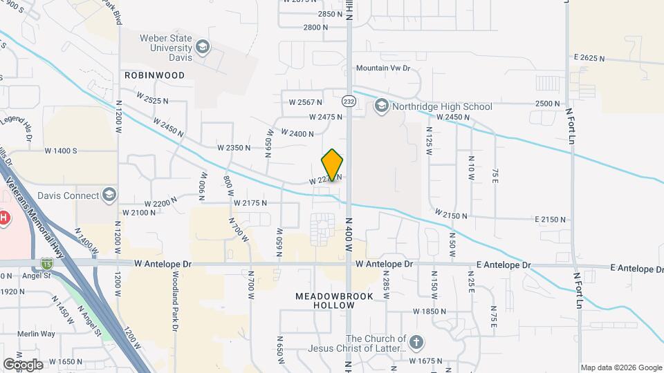 2250 N 475 W Map and Location Details