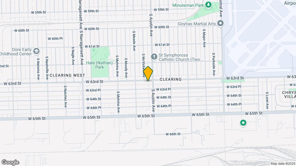 6017 W 63rd St Map and Location Details