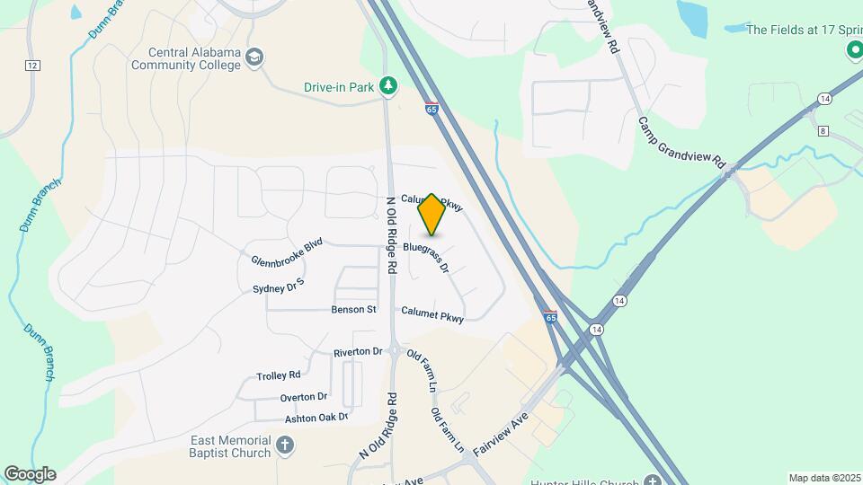 826 Bluegrass Dr Map and Location Details
