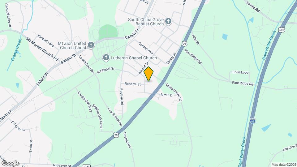 1235 Roberts St Map and Location Details