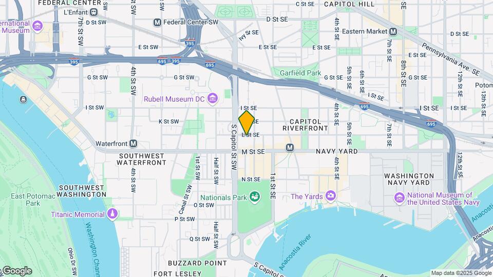 37 L St SE, Unit 1001 Mapa y Detalles de la Ubicación