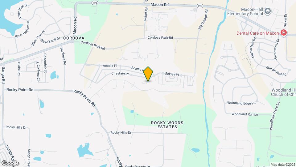 9319 Eckley Cove Map and Location Details