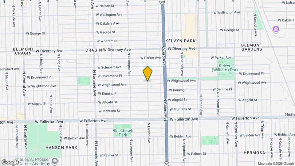 2603 N Lamon Ave Map and Location Details