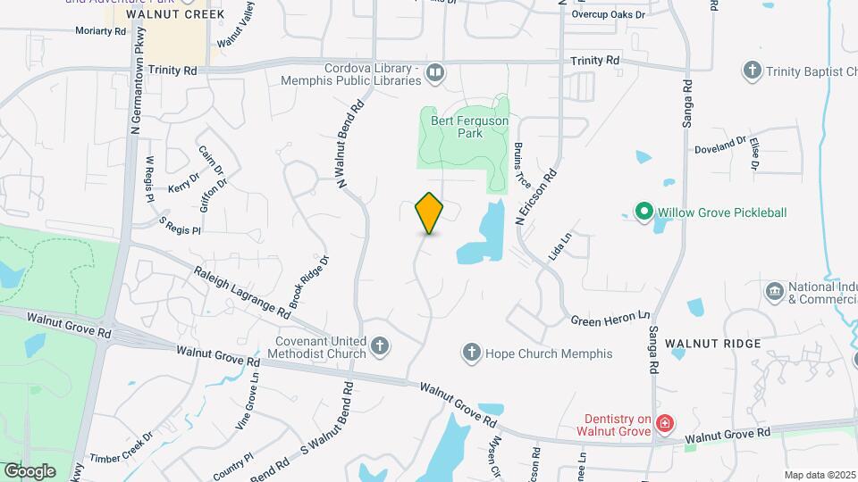 384 Walnut Trace Dr Map and Location Details