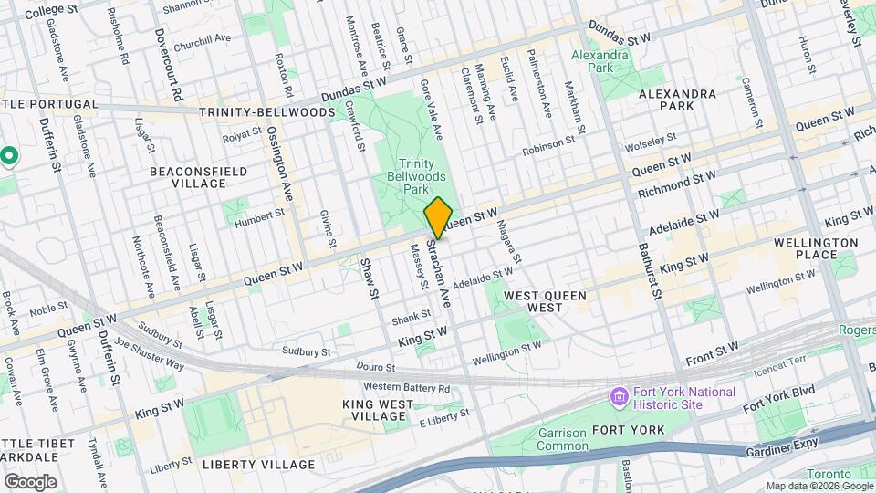 177 Strachan Ave Map and Location Details