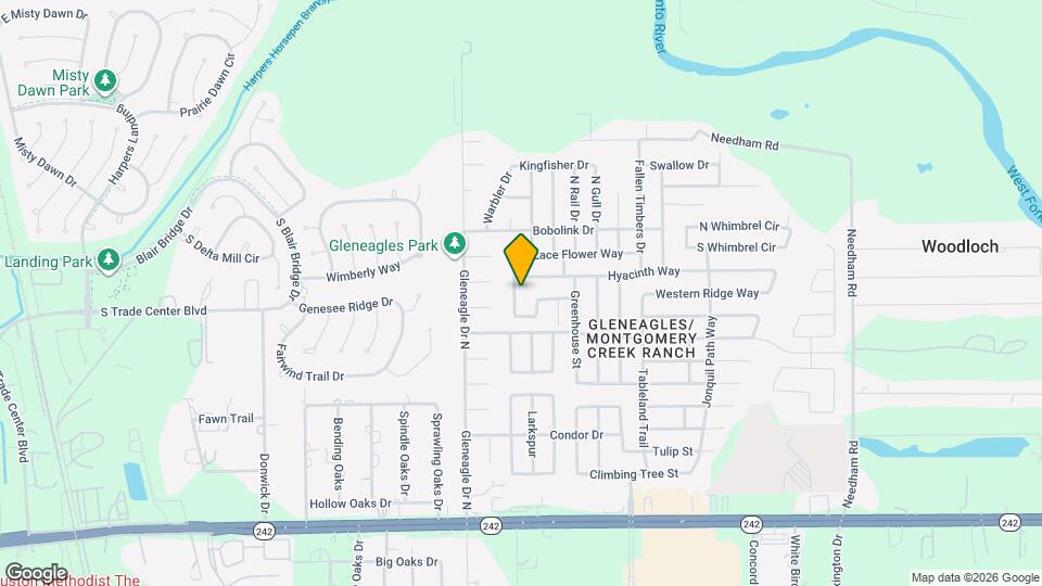 16717 Foursquare Dr Map and Location Details