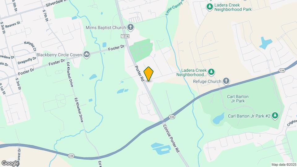 1600 Southern Oaks Dr Map and Location Details