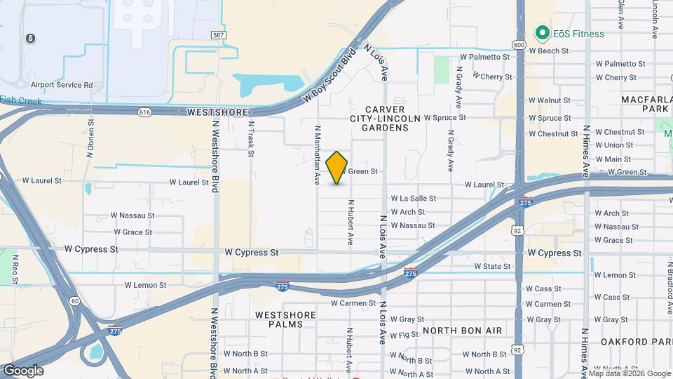 4312 W Laurel St Map and Location Details