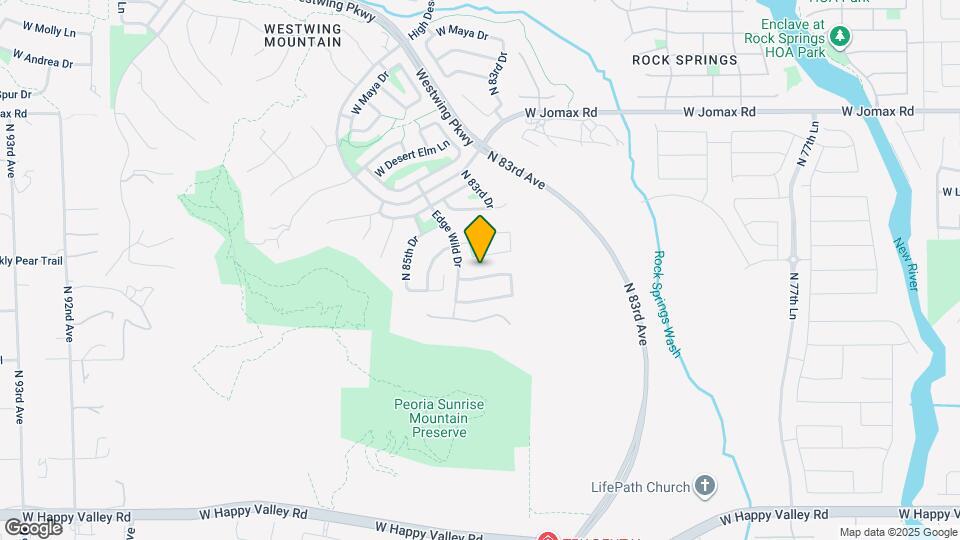 8356 W Desert Spoon Dr Map and Location Details