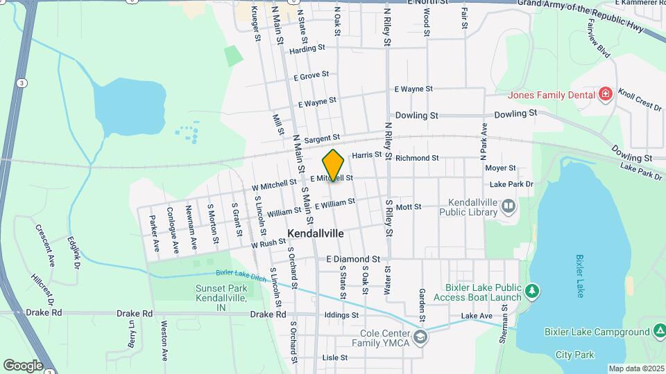 109 S State St Map and Location Details