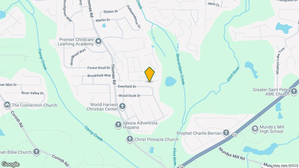 235 Deerfield Dr Map and Location Details